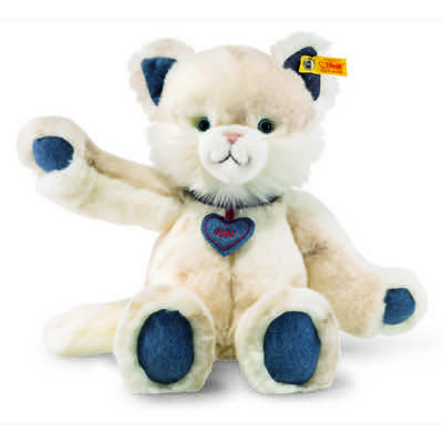 Denim Darling Cat by Steiff Denim Darling Cat by Steiff