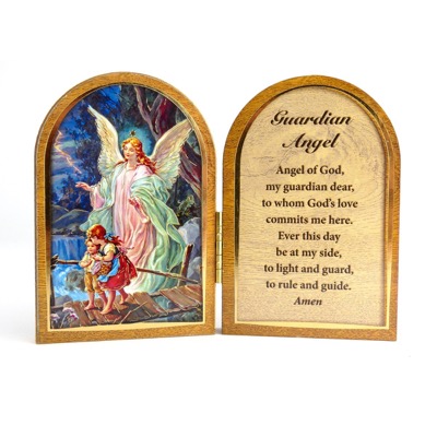 Guardian Angel Folding Plaque Guardian Angel Folding Plaque