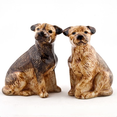 Border Terrier Salt & Pepper Pot Border Terrier Salt & Pepper Pot