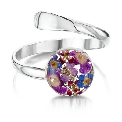 Purple Haze Adjustable Silver Ring Purple Haze Adjustable Silver Ring